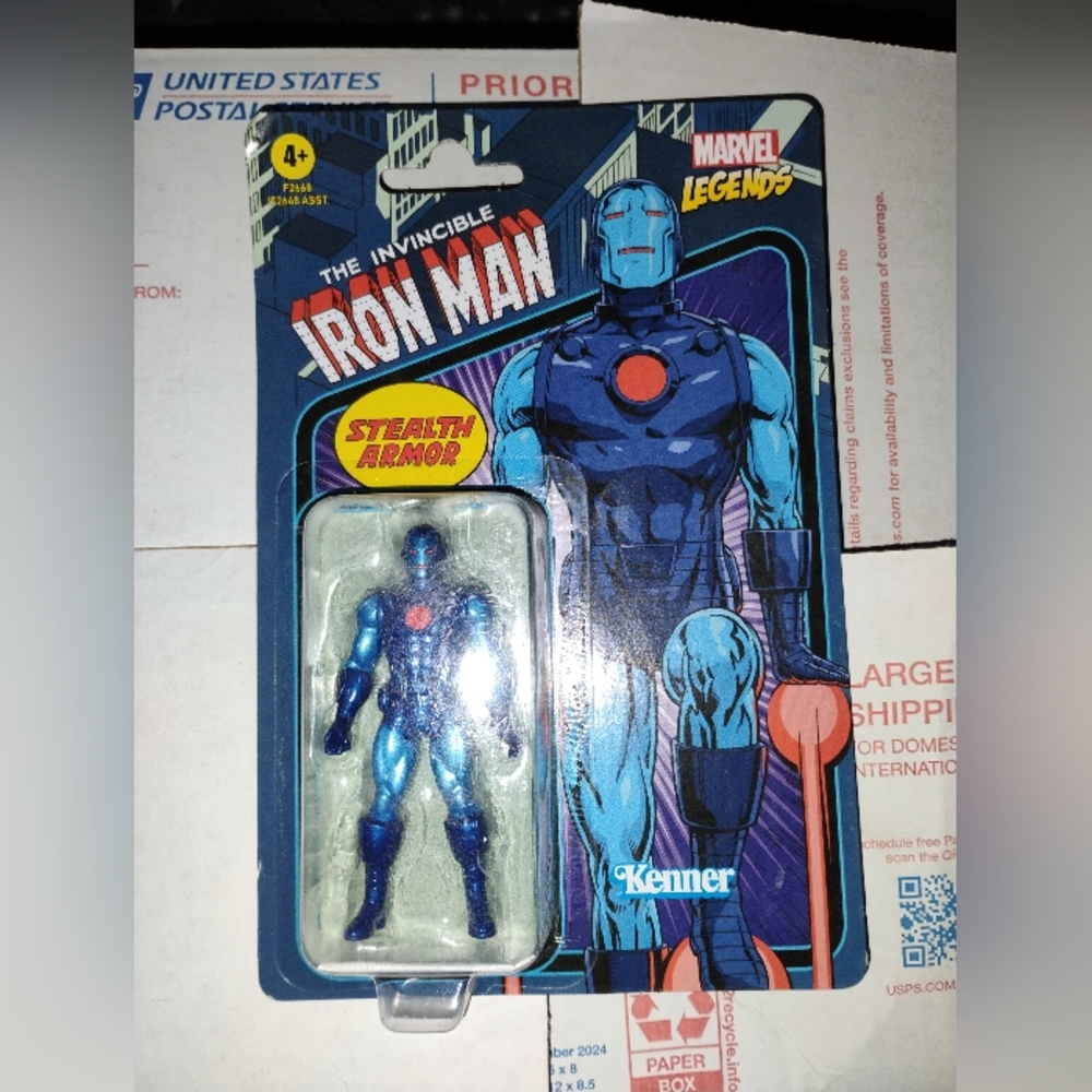 Kenner Marvel Legends The Invincible Iron Man Stealth Armor Stealth Iron Man
